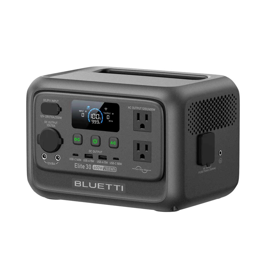 BLUETTI Elite 30 V2 Twilight Glow Purple+60W