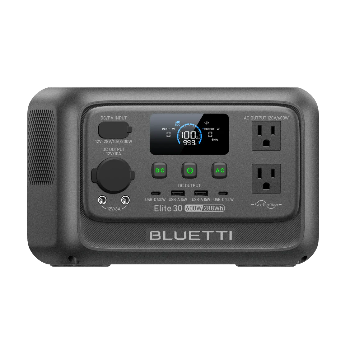 BLUETTI Elite 30 V2 Twilight Glow Purple+60W