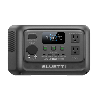 BLUETTI Elite 30 V2 Twilight Glow Purple+60W