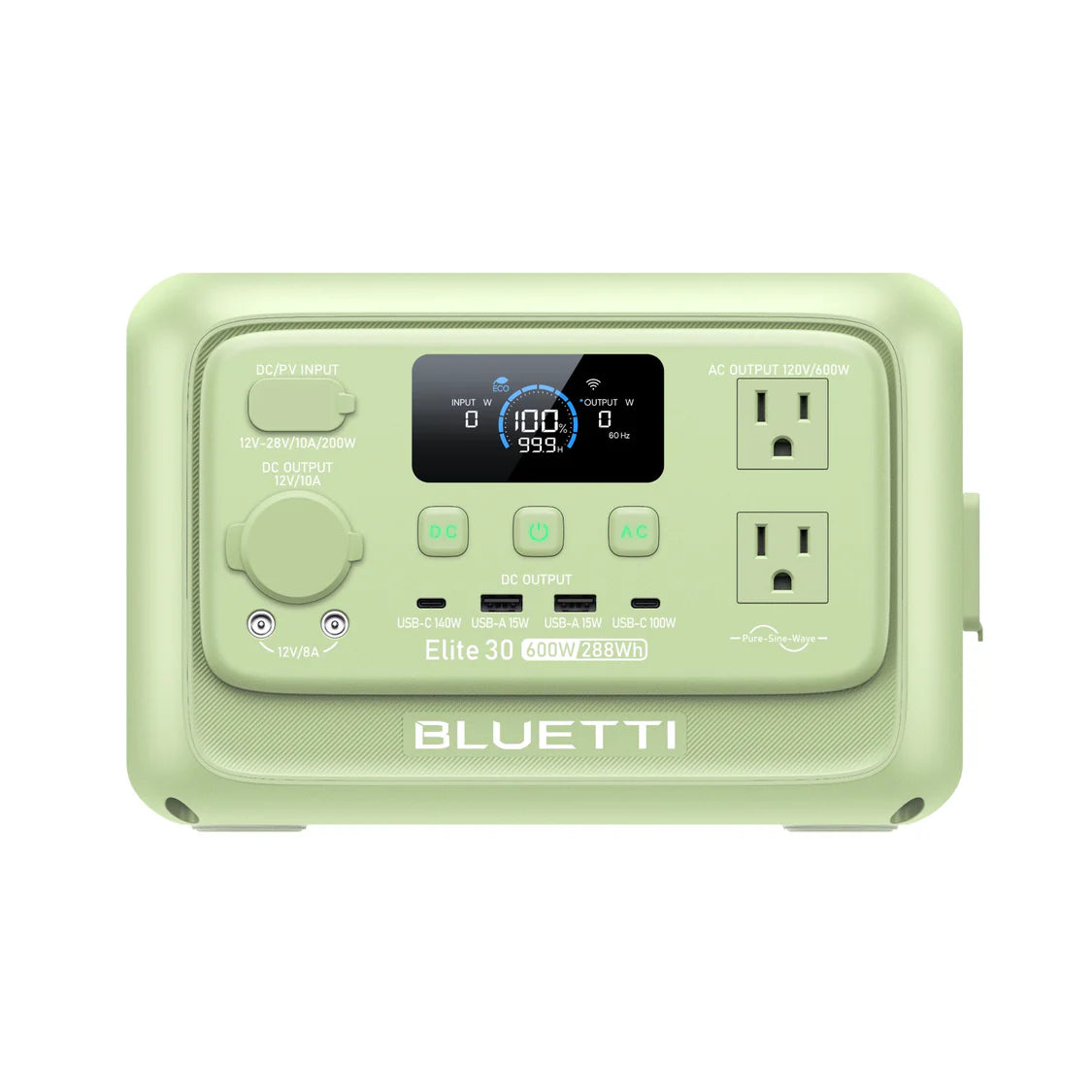BLUETTI Elite 30 V2 Twilight Glow Purple+60W