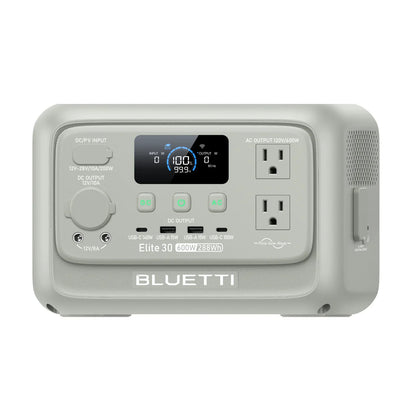 BLUETTI Elite 30 V2 Twilight Glow Purple+60W