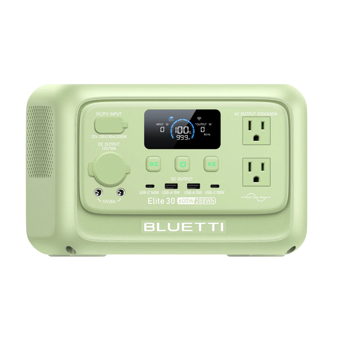 BLUETTI Elite 30 V2 Twilight Glow Purple+60W