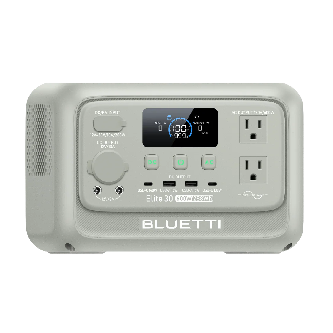 BLUETTI Elite 30 V2 Twilight Glow Purple+60W