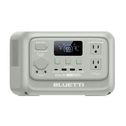 BLUETTI Elite 30 V2 Twilight Glow Purple+60W