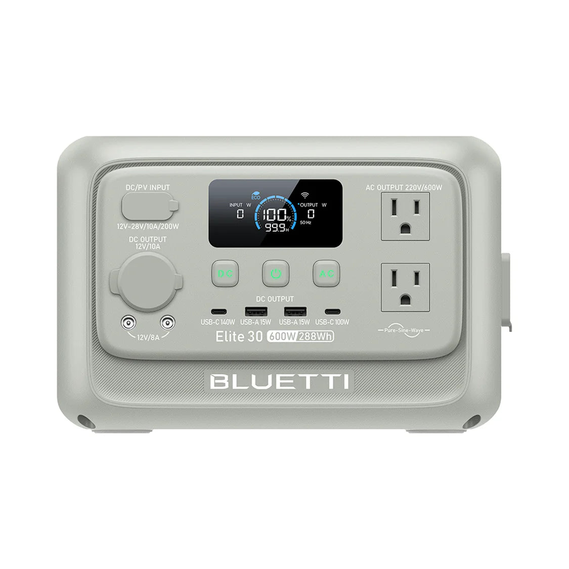 BLUETTI Elite 30 V2 Twilight Glow Purple+60W