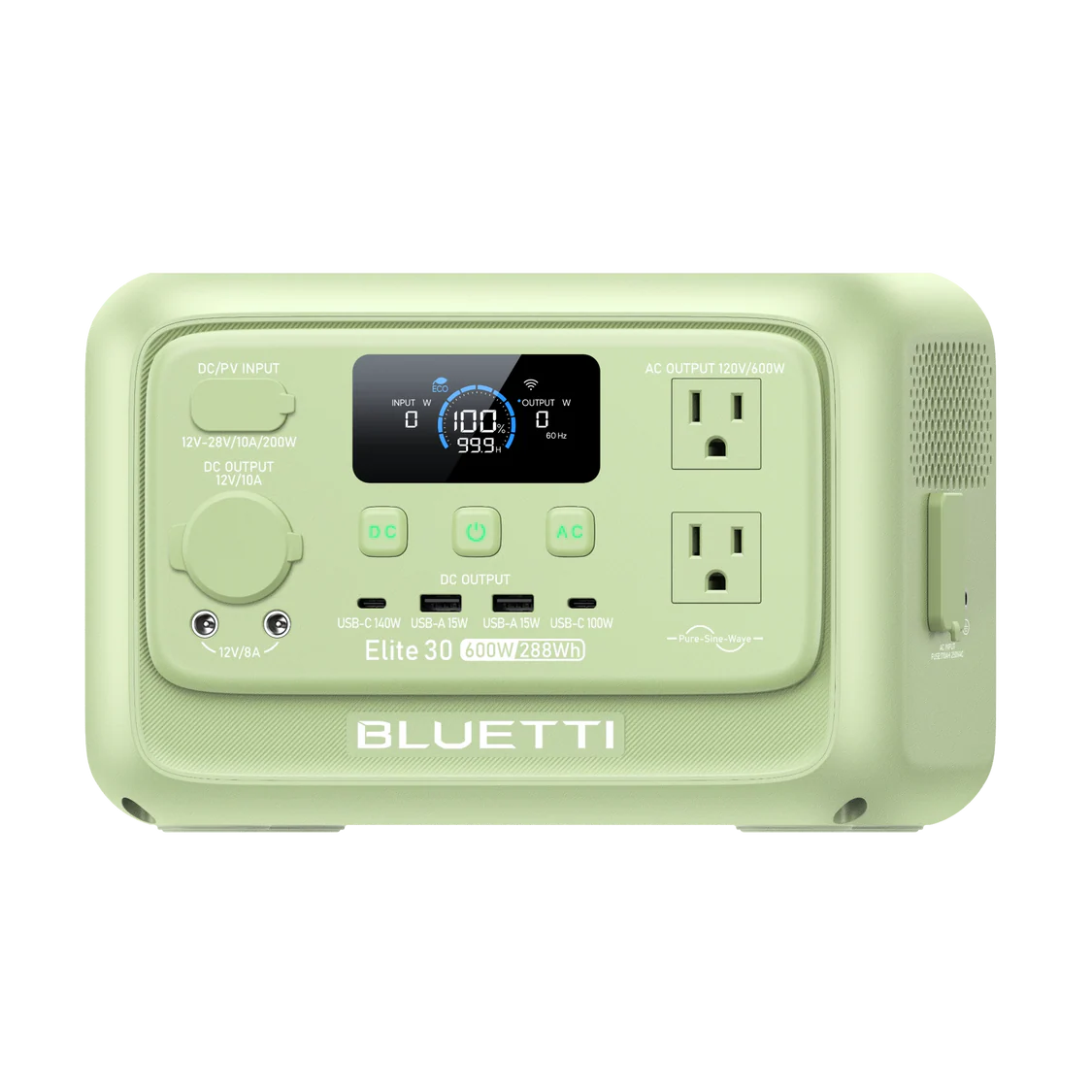 BLUETTI Elite 30 V2 Twilight Glow Purple+60W