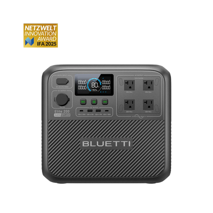 BLUETTI Elite 200 V2 Portable Power Station | 2600W 2073.6Wh