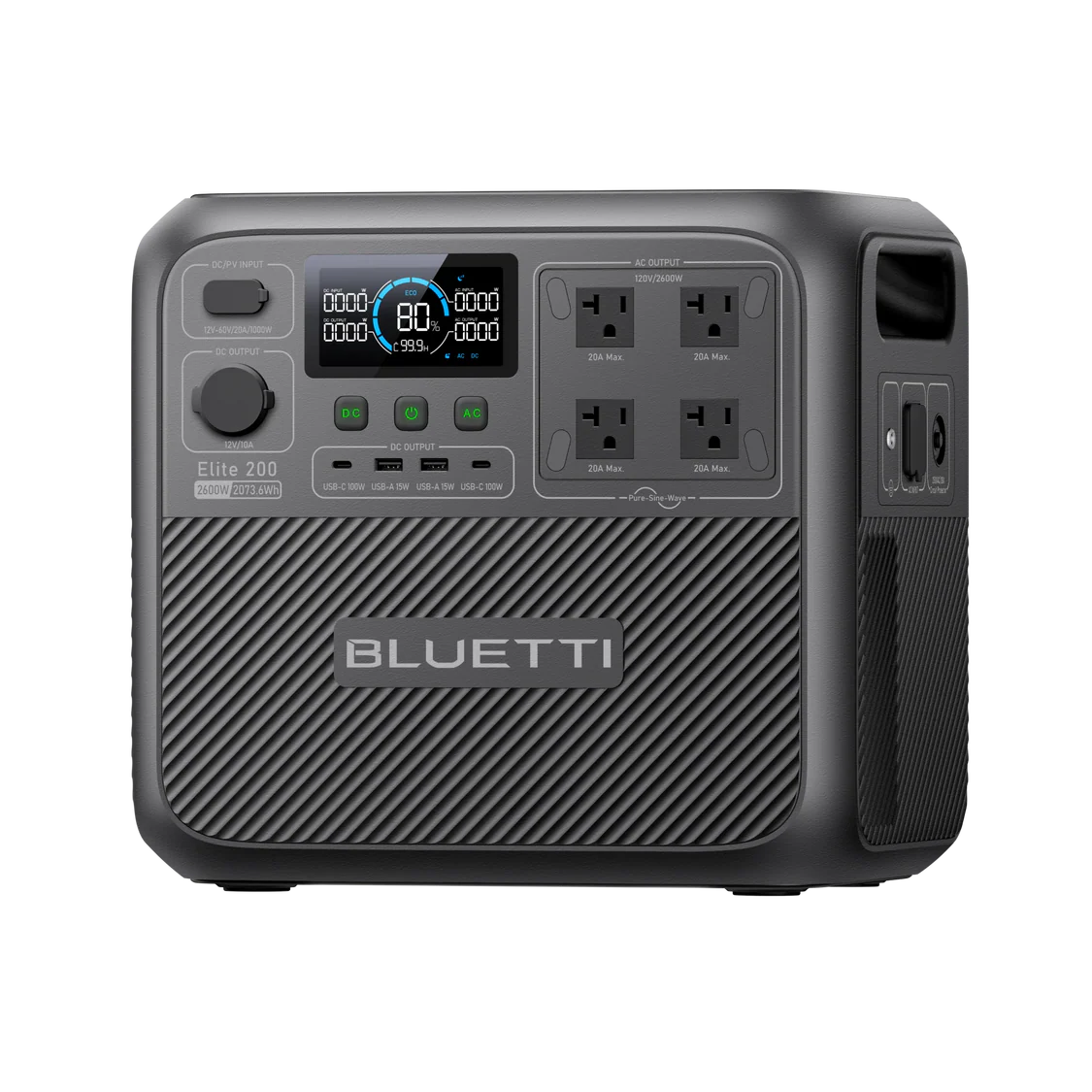 BLUETTI Elite 200 V2 Portable Power Station | 2600W 2073.6Wh