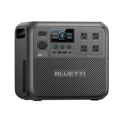 BLUETTI Elite 200 V2 Portable Power Station | 2600W 2073.6Wh