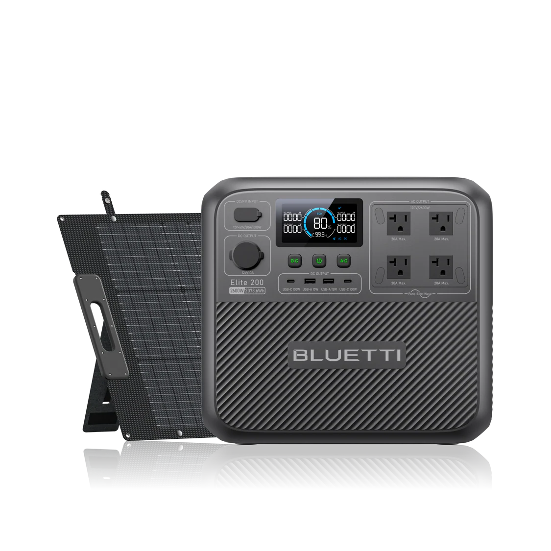 BLUETTI Elite 200 V2 Portable Power Station | 2600W 2073.6Wh