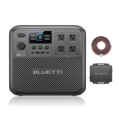 BLUETTI Elite 200 V2 Portable Power Station | 2600W 2073.6Wh