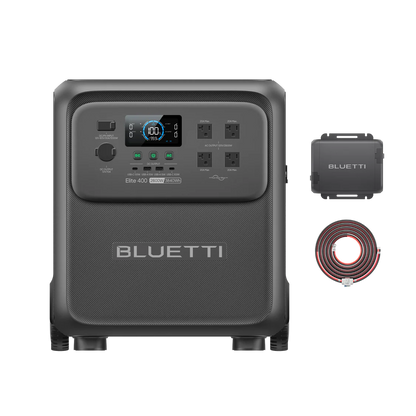 BLUETTI Elite 400 Portable Power Station | 3,840Wh 2,600W