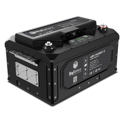 BigBattery 48V HUSKY 2 PWR | 5.12kWh LiFePO4 – High Power | Golf Cart | UTV | Industrial Battery