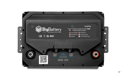 BigBattery 48V HUSKY 2 INV KIT Lithium Battery 5.12kWh 100Ah | LiFePO4 | Inverter Comms | RV | Off-Grid | Marine Battery