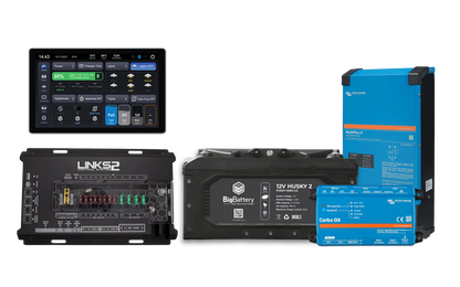 BigBattery 12V RV HUSKY2-Victron-LINKS2 Control System