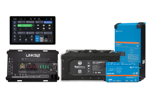 BigBattery 12V RV HUSKY2-Victron-LINKS2 Control System