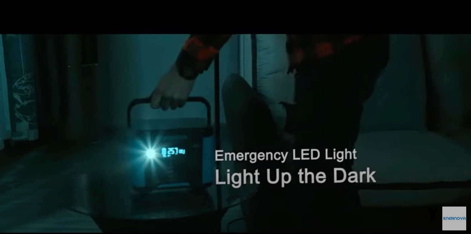 Load video: Let Enernova portable power station help you at emergency