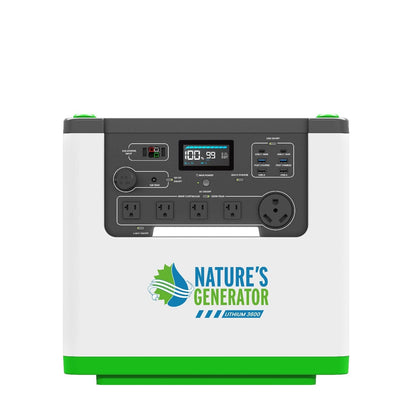 Nature's Generator Lithium 3600 Expandable Solar Generator