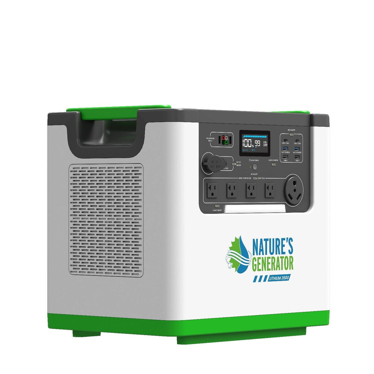 Nature's Generator Lithium 3600 Expandable Solar Generator