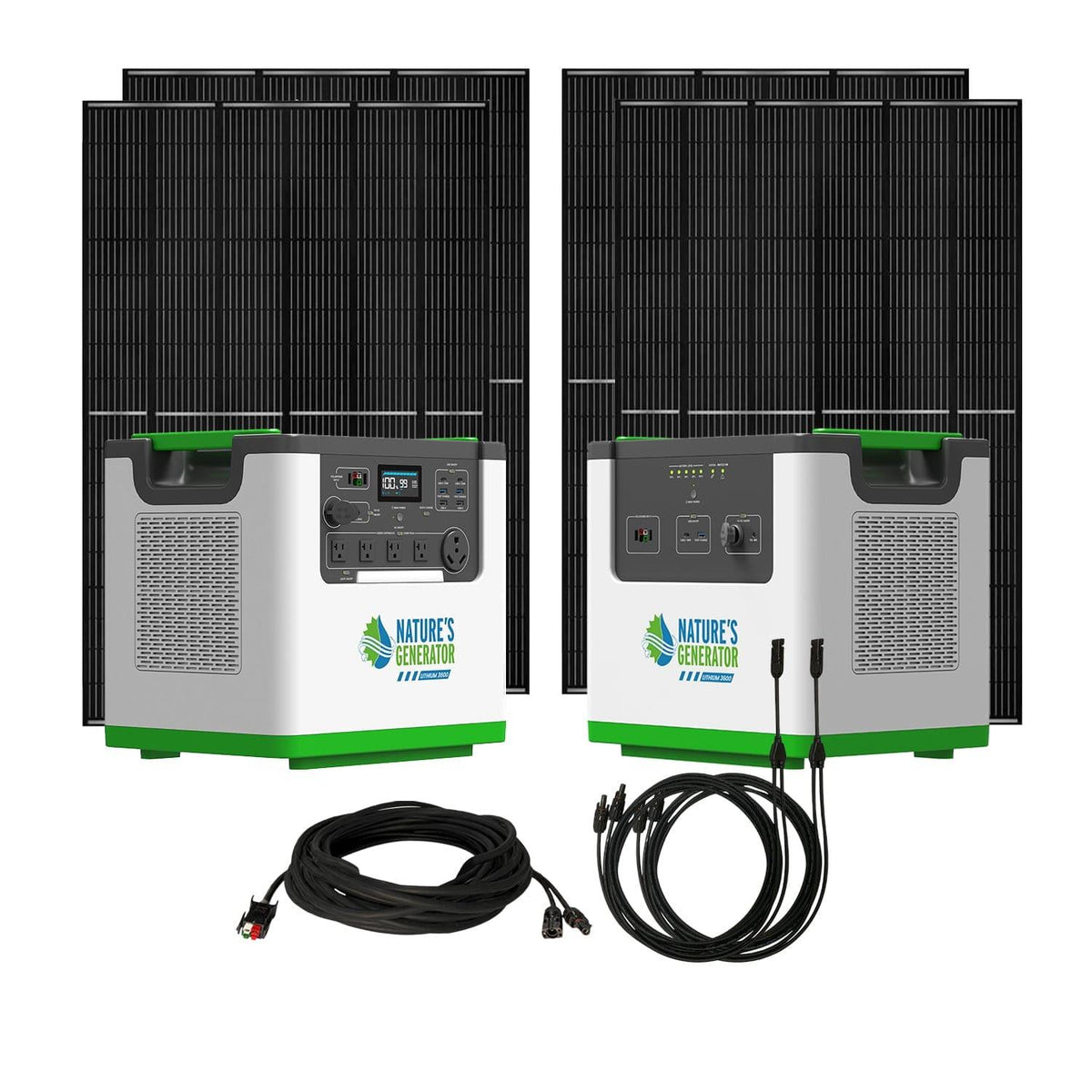 Nature's Generator Lithium 3600 Expandable Solar Generator