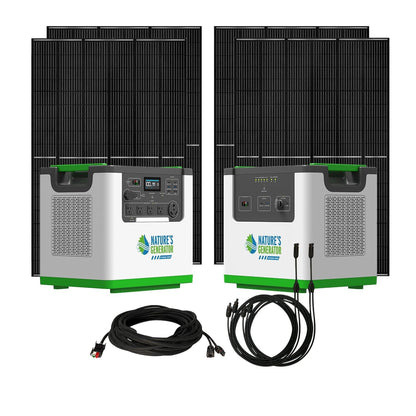 Nature's Generator Lithium 3600 Expandable Solar Generator