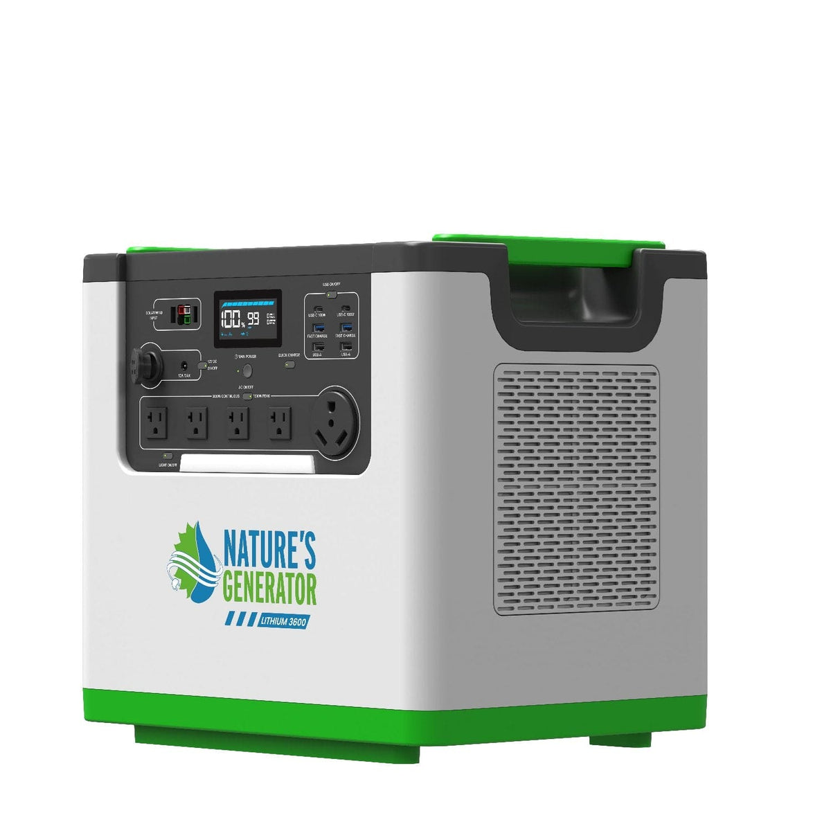 Nature's Generator Lithium 3600 Expandable Solar Generator