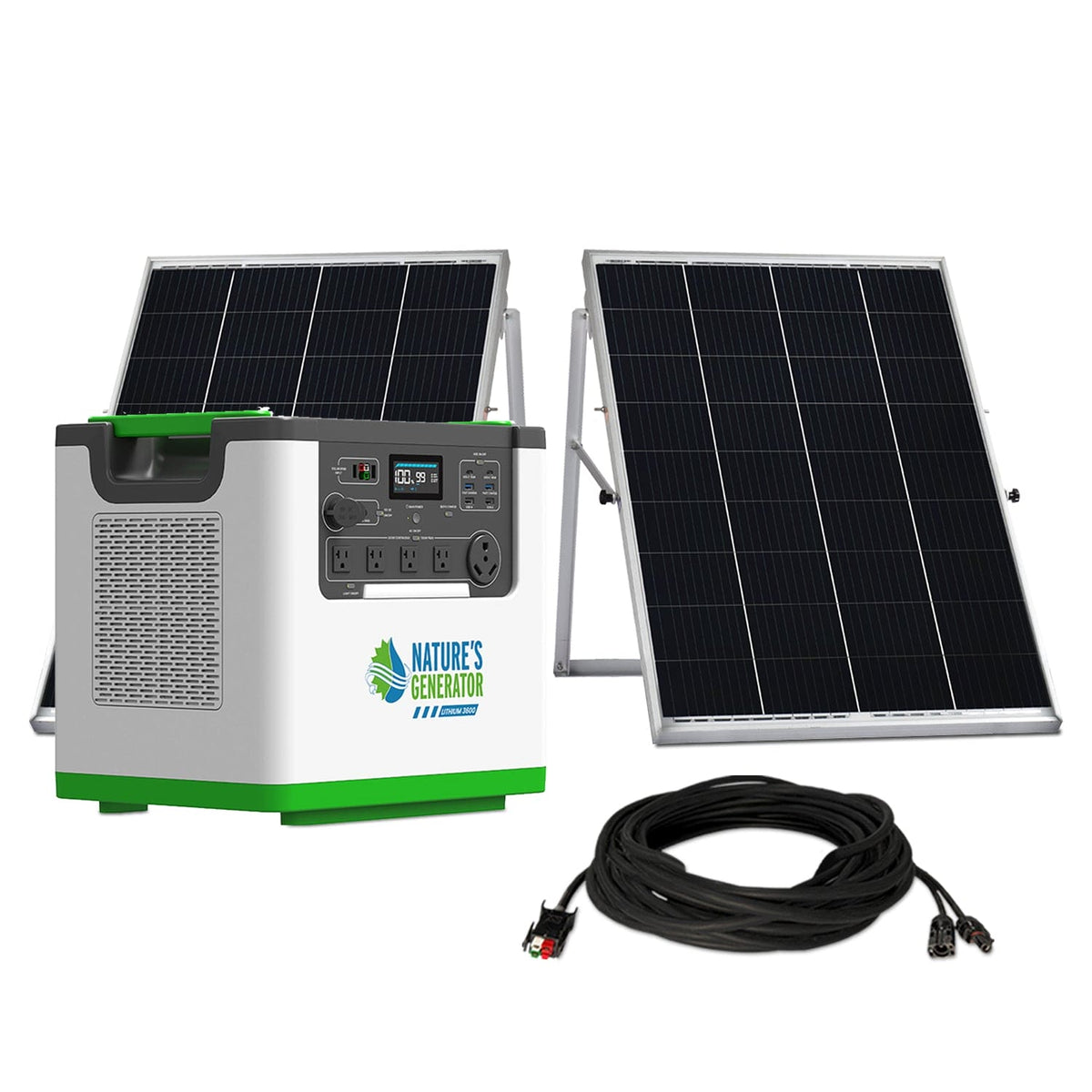 Nature's Generator Lithium 3600 Expandable Solar Generator