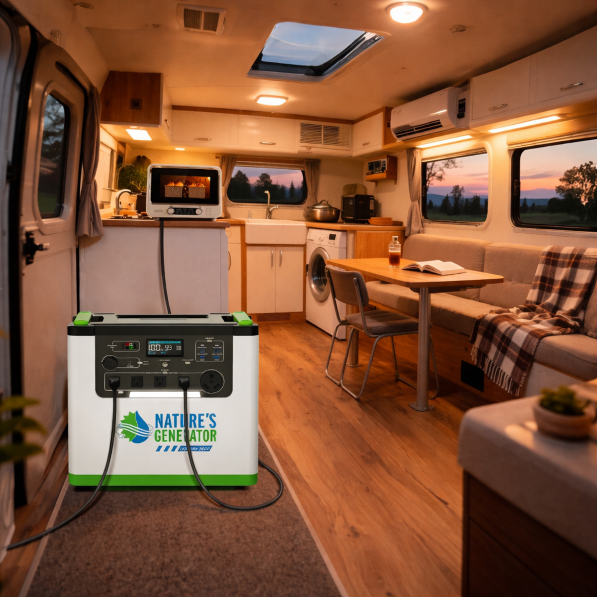 Nature's Generator Lithium 3600 Expandable Solar Generator