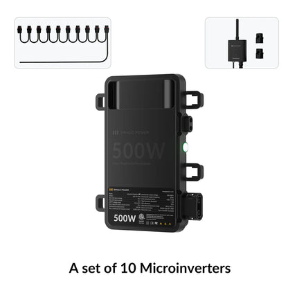 Mango Power S Pro Microinverter 500W*10 set + Zero-Export Gateway