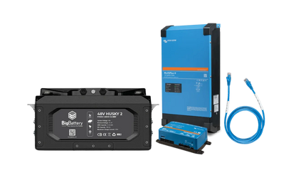 BigBattery 48V 1X HUSKY 2 KIT – Victron 48V MultiPlus-II 120V 3000W Inverter/Charger
