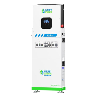 Nature’s Generator MyGrid 10K Solar Generator for Home
