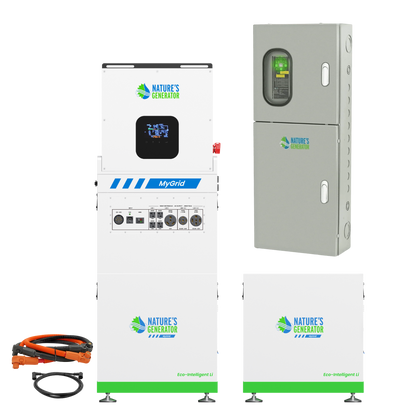 Nature’s Generator MyGrid 10K with Transfer Switch for House Battery Backup