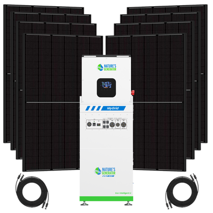 Nature’s Generator MyGrid 10K Solar Generator for Home