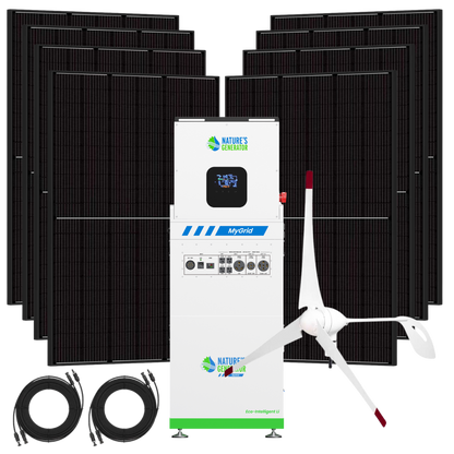 Nature’s Generator MyGrid 10K Solar and Wind Generator for Home