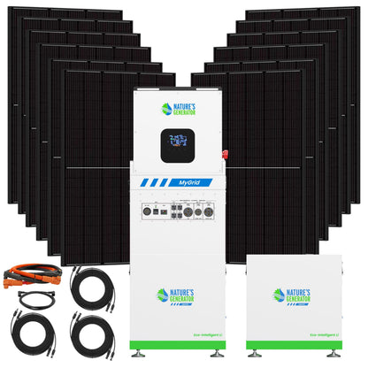 Nature’s Generator MyGrid 10K Solar Generator for Home