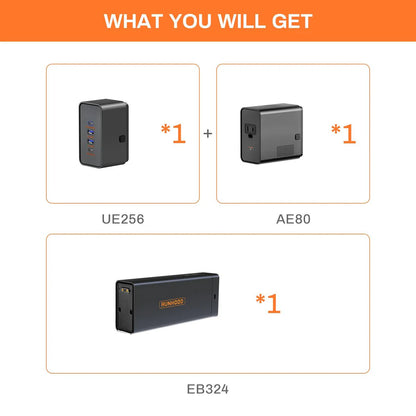 RUNHOOD RALLYE Portable Power Bank Kits