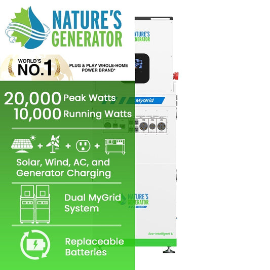 Nature’s Generator MyGrid 10K Whole Home Generator