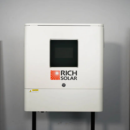 Rich Solar NOVA 6500S | 6.5kW 48 Volt Off-Grid for Campers, Cabins, Tiny Homes, ADUs, RVs, Off-Grid | Huge LCD Touchscreen with Ambient Lights | UL Certified