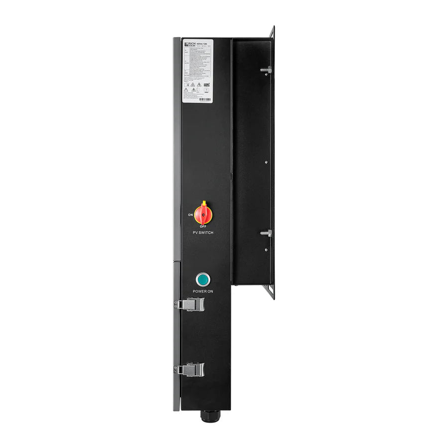 Rich Solar NOVA 12K | 12K Watt 48V Split Phase Hybrid Inverter| 12K W PV Input, 10K W Continuous Output 120/240V | Premium Inverter for Cabins, ADUs, Tiny Homes, Residential, Agriculture, Off-Grid, On-Grid | UL Certified
