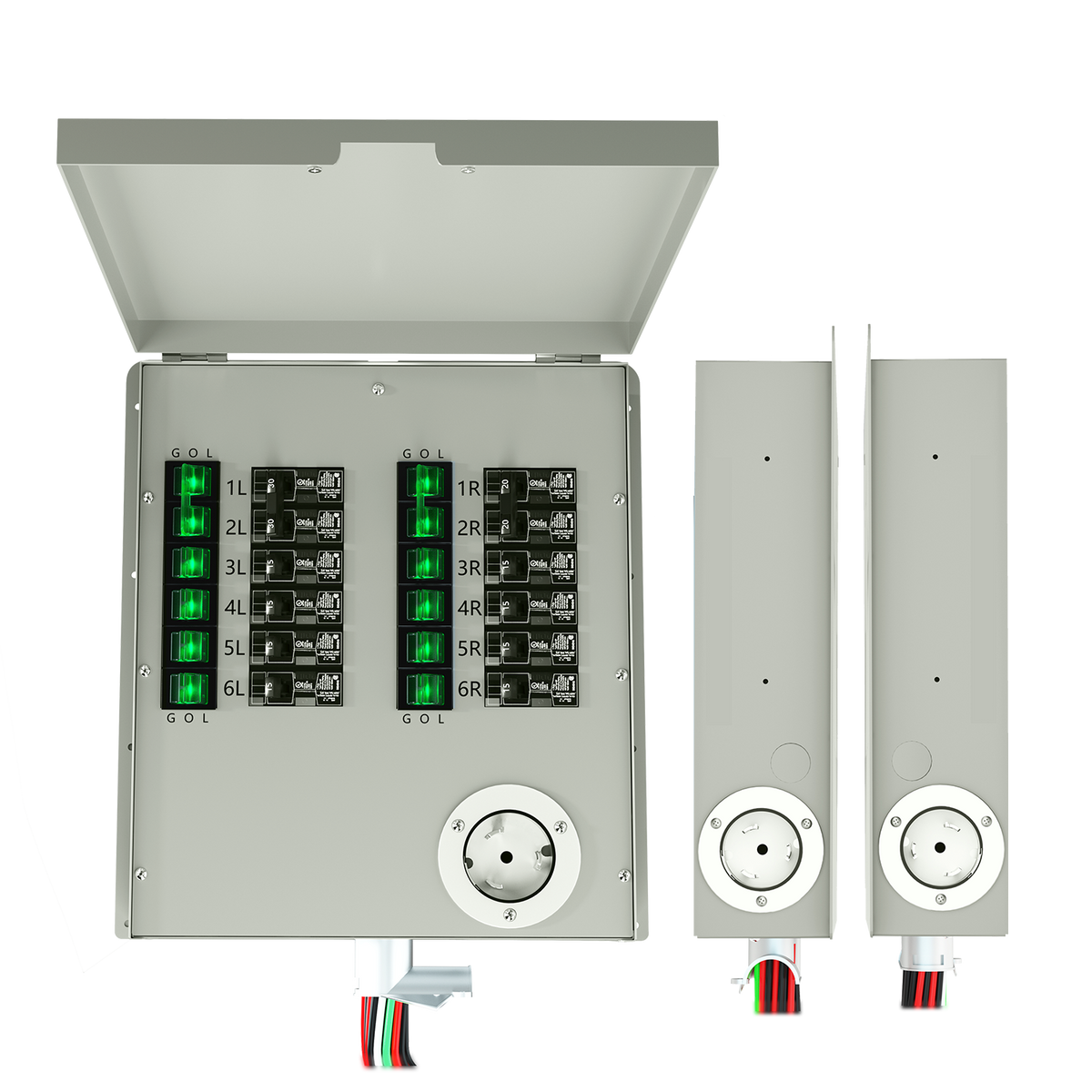 Nature's Generator 12-Circuit 120/240V 50A Non-Automatic Transfer Switch
