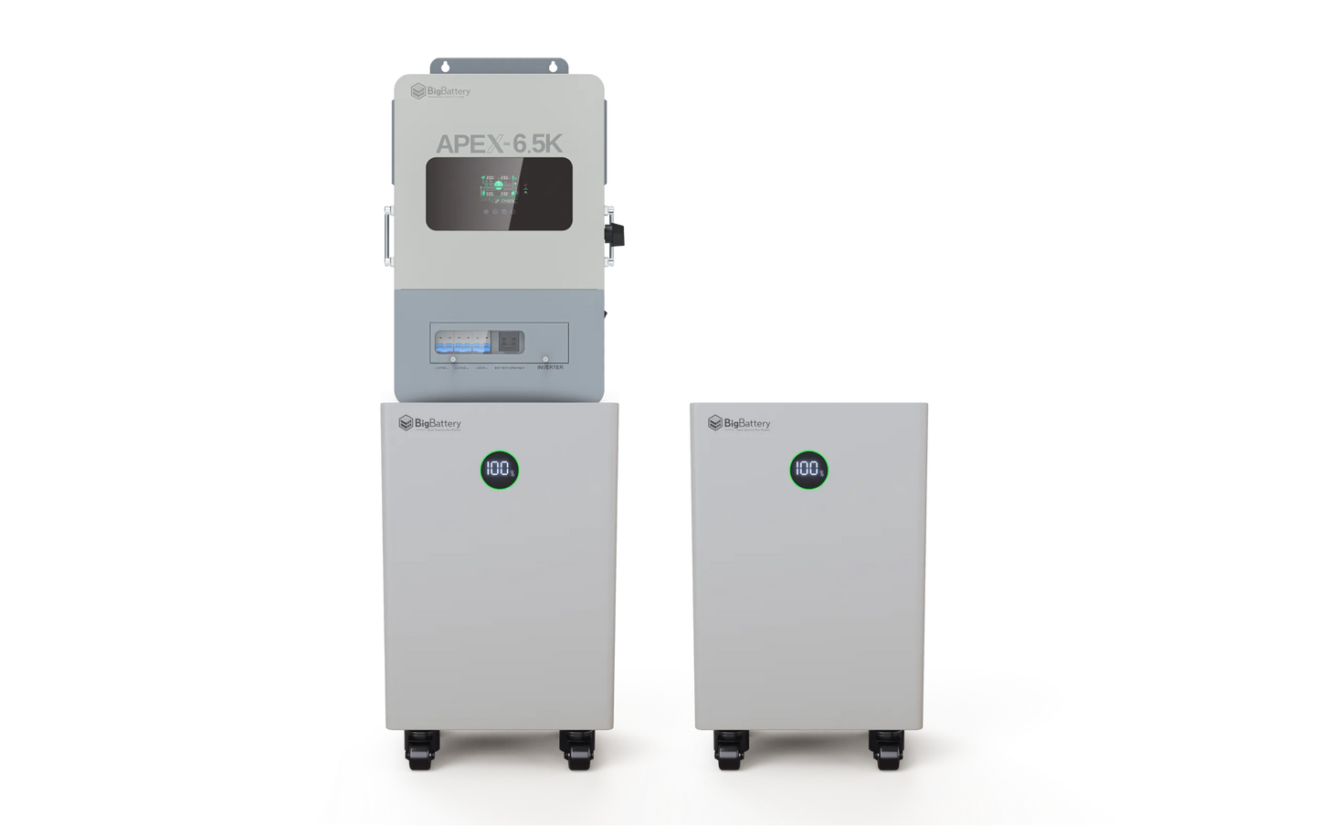 BigBattery 48V 15kWH NEXUS + APEX-6.5K Off-Grid System