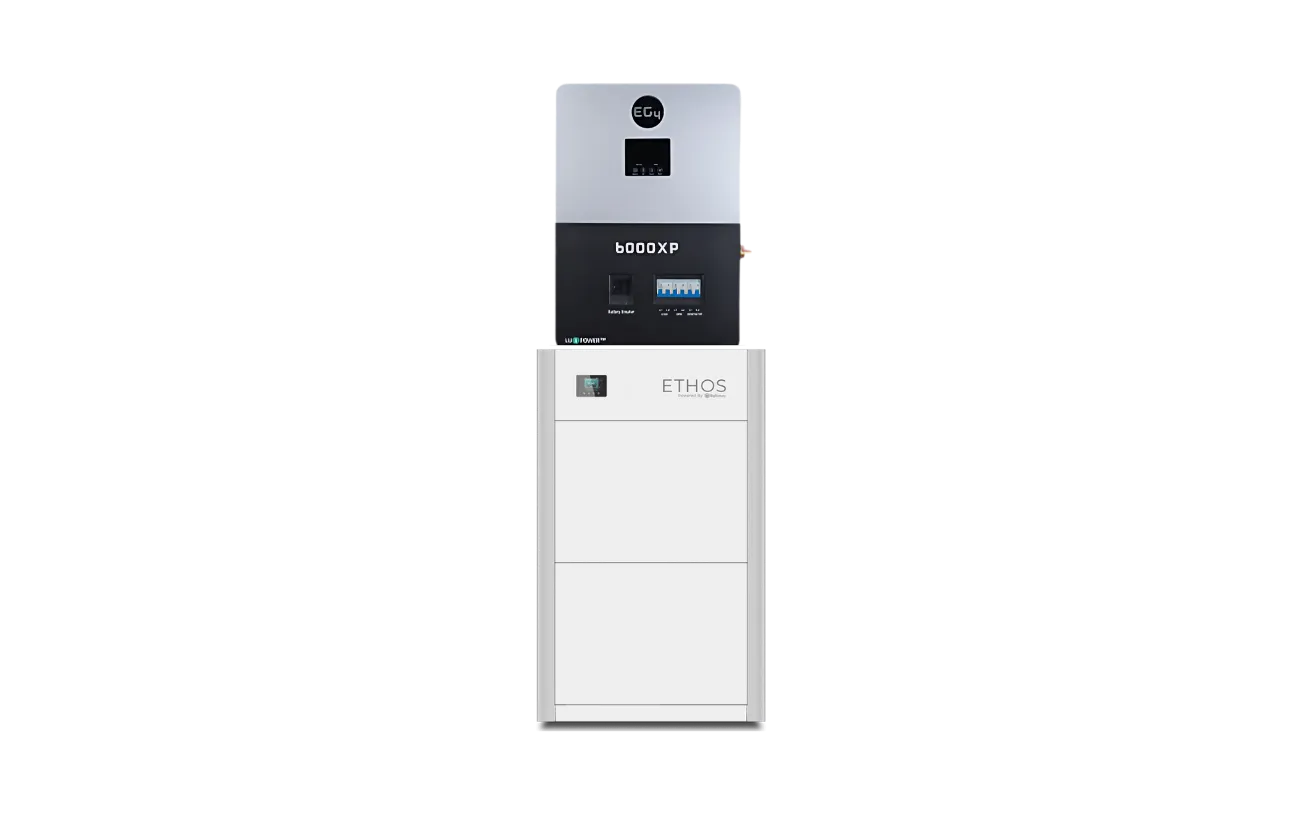 BigBattery ETHOS Battery + 6000XP Inverter | 5.12–30.72kWh | Off- Grid System