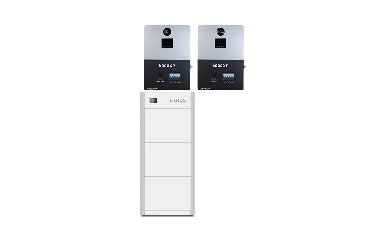 BigBattery ETHOS Battery + 6000XP Inverter | 5.12–30.72kWh | Off- Grid System