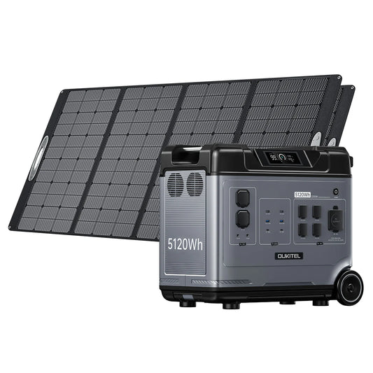 OUKITEL| P5000+2*400W Solar Generator