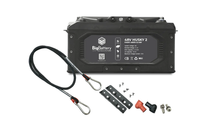 BigBattery 48V 2X HUSKY 2 KIT & Victron 48V MultiPlus-II 120V 5000W Inverter/Charger