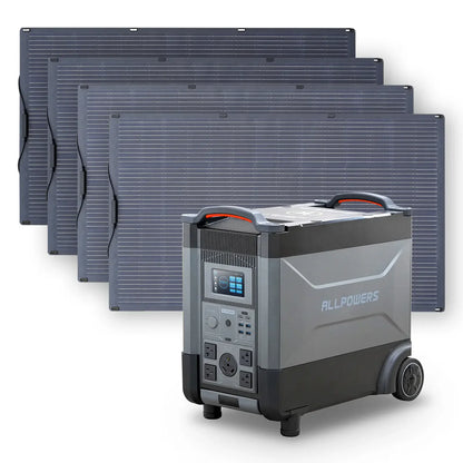 ALLPOWERS R4000 Solar Generator Kits