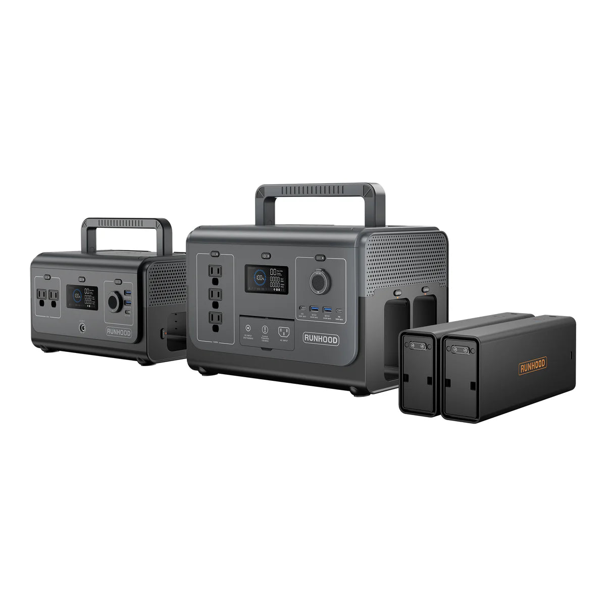 RUNHOOD| RALLYE 1200 | 648Wh 1200W | Portable Power Station
