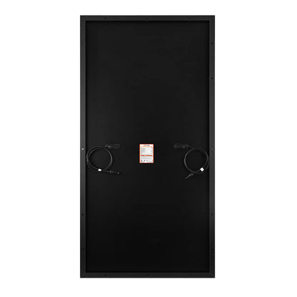 MEGA 250 PRO ONYX | 250 Watt 24 Volt Solar Panel | Premium 24V Off-Grid Solar Panel for Campers, Tiny Homes, Cabins | 25-Year Output Warranty