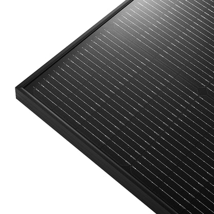 MEGA 250 PRO ONYX | 250 Watt 24 Volt Solar Panel | Premium 24V Off-Grid Solar Panel for Campers, Tiny Homes, Cabins | 25-Year Output Warranty