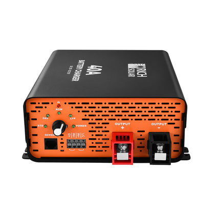 RICH SOLRA 12V DC-DC Battery Charger for RV, Van, Boat, Off-Grid | Lithium & Lead-Acid Batteries